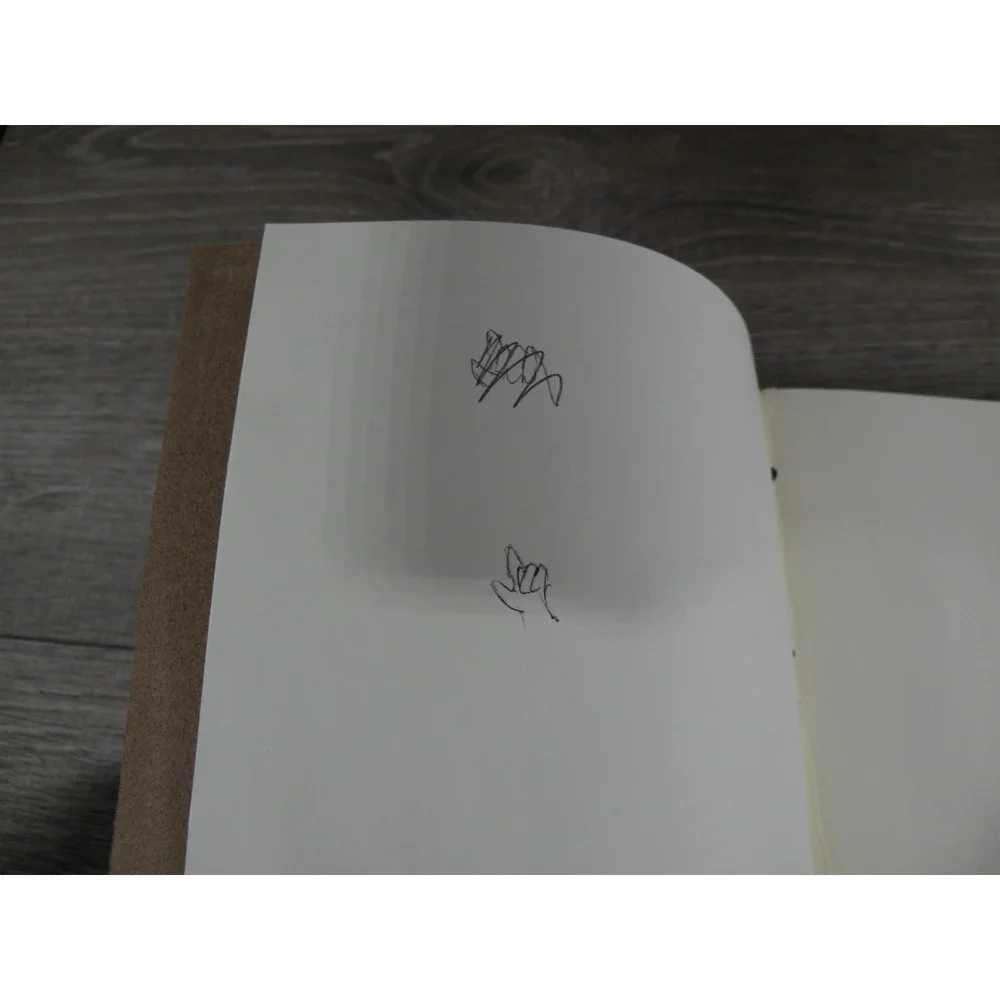 Ricco Bello Leather Journal Notebook Diary Rustic Vintage Style Brown Strap Wrap